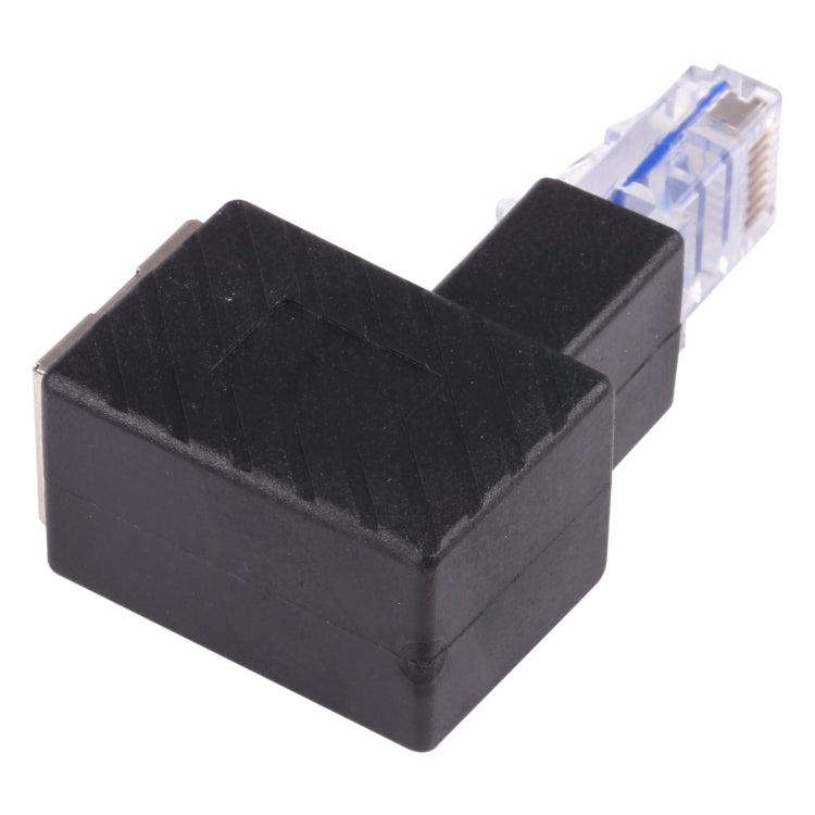 Adaptateur RJ45 90° pour câble Ethernet Cat5 Cat6 Gaming