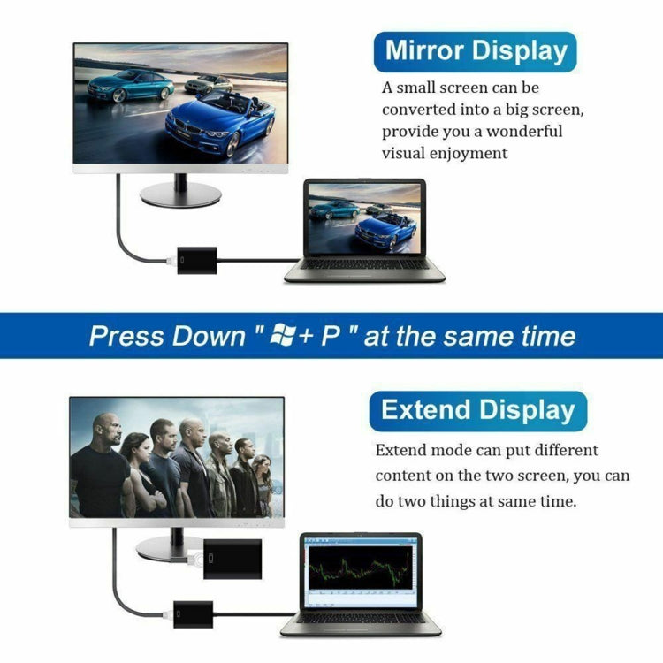 USB 3.0 to HDMI Cable for External Gaming Graphics Card