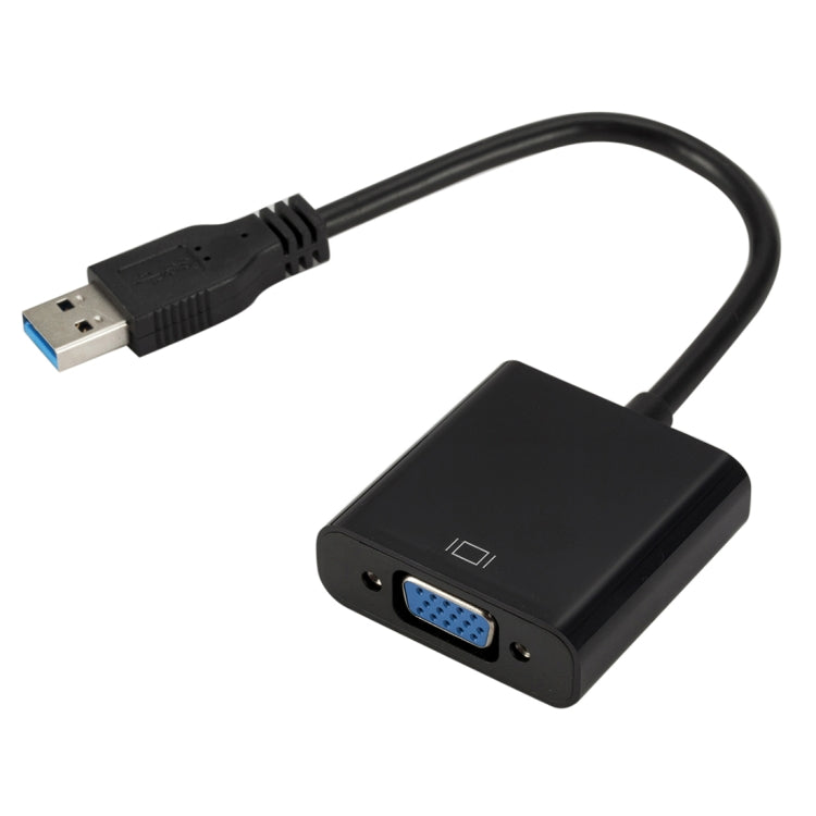 USB3.0 to VGA Cable for Gaming - 720P Resolution - Black and
