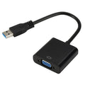 Câble convertisseur de carte graphique externe USB3.0 vers VGA, résolution : 1080P, 1080P (Black), 1080P (Blue), 1080P