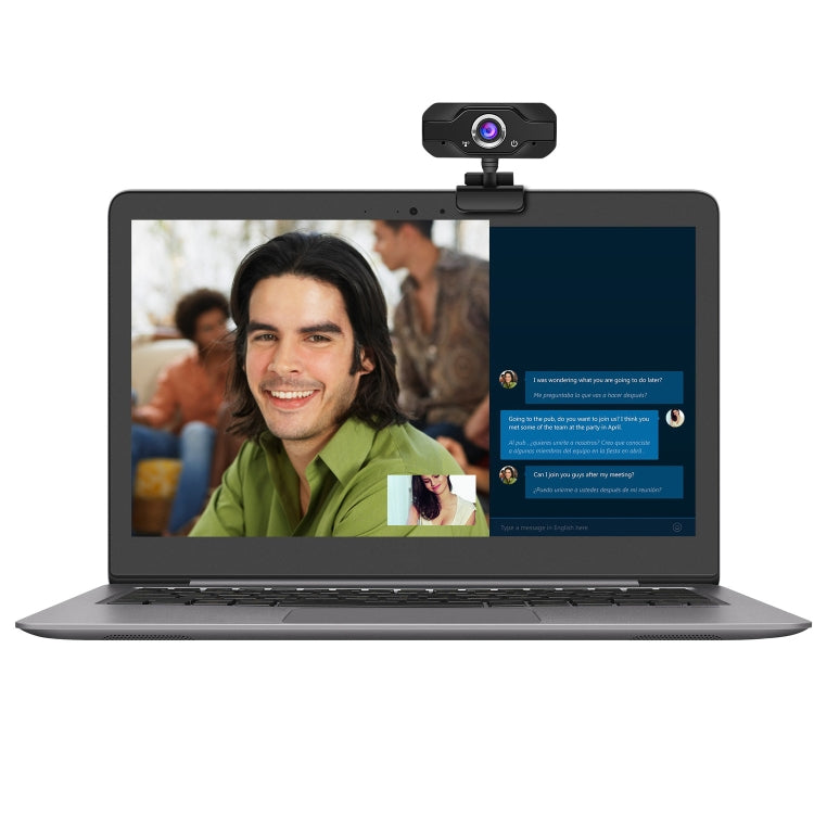 HXSJ S50 HD Webcam for PC - 100 Megapixels and Built-in Microphone