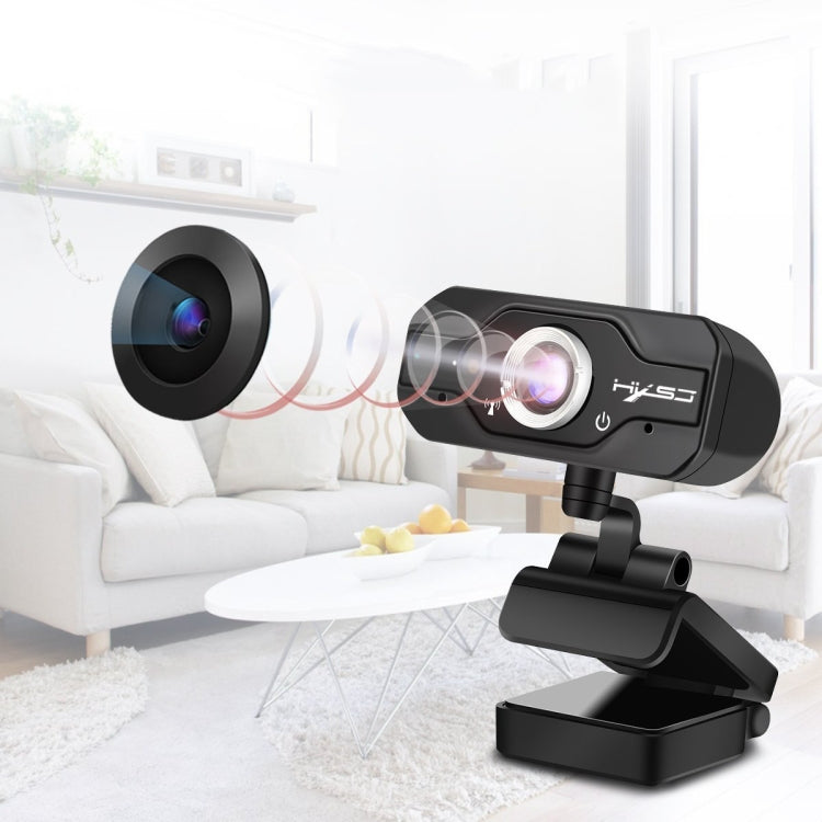 HXSJ S50 HD Webcam for PC - 100 Megapixels and Built-in Microphone