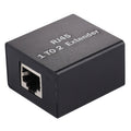 Rallonge RJ45 1 à 2 en aluminium pour gaming PC