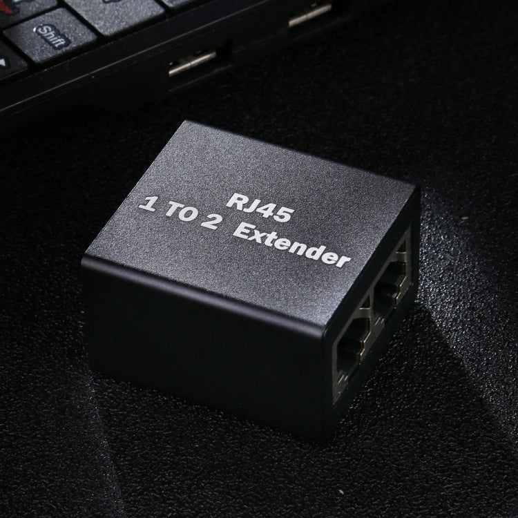 Rallonge RJ45 1 à 2 en aluminium pour gaming PC