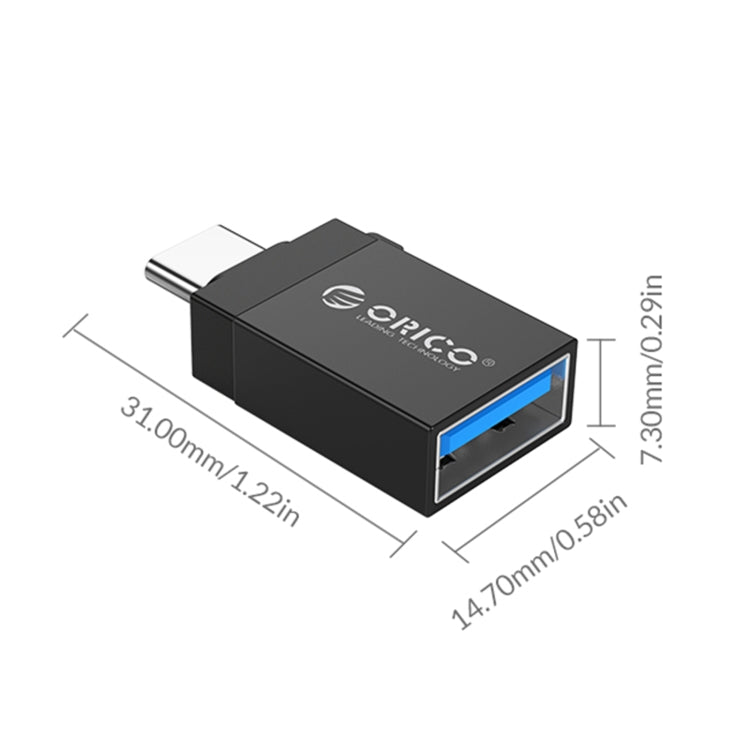 Adaptateur ORICO Type-C vers USB 3.0 pour PC Gaming