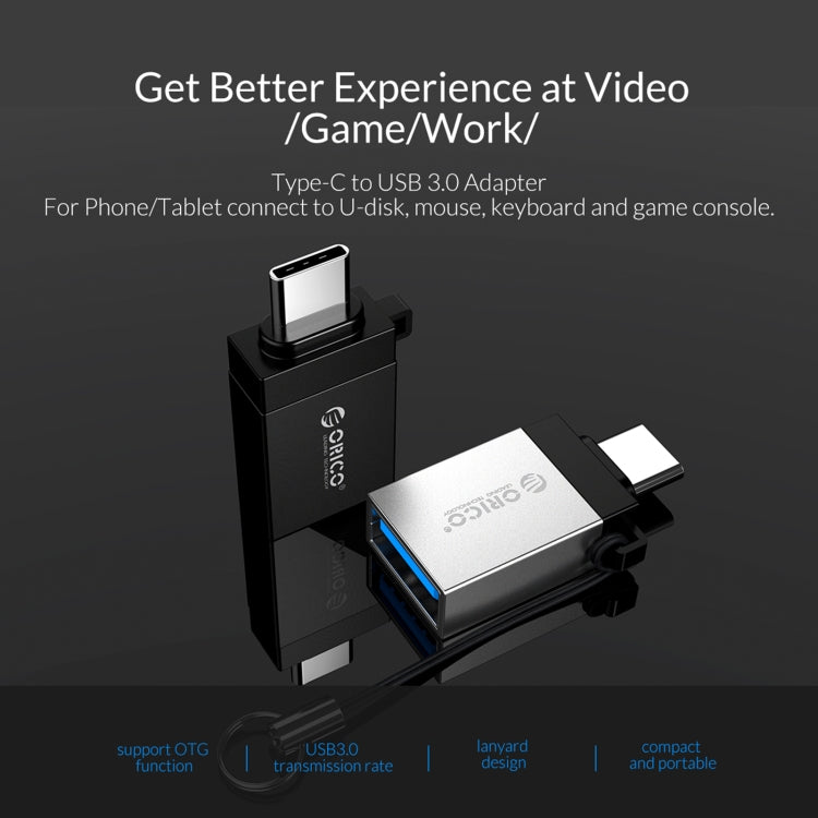 Adaptateur ORICO Type-C vers USB 3.0 pour PC Gaming