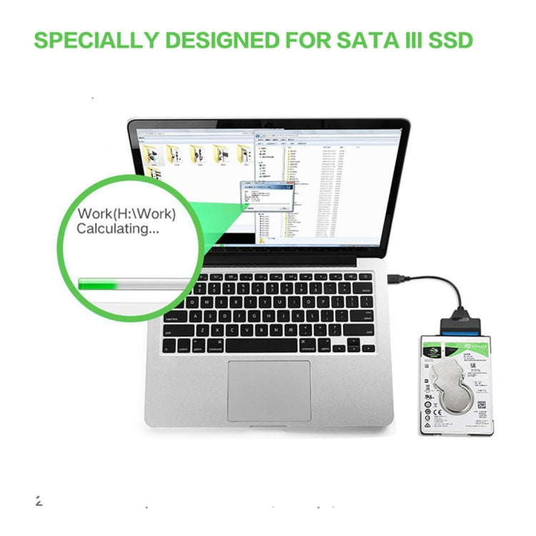 Câble USB-C vers SATA pour disque dur - 20 cm, gaming PC