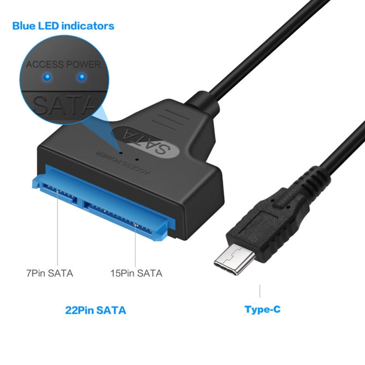 Câble USB-C vers SATA pour disque dur - 20 cm, gaming PC