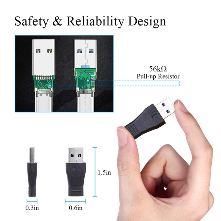 Adaptateur USB 3.0 vers USB-C pour PC et gaming
