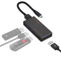 4-in-1 USB 3.0 Hub for PC - Practical Gaming Accessory