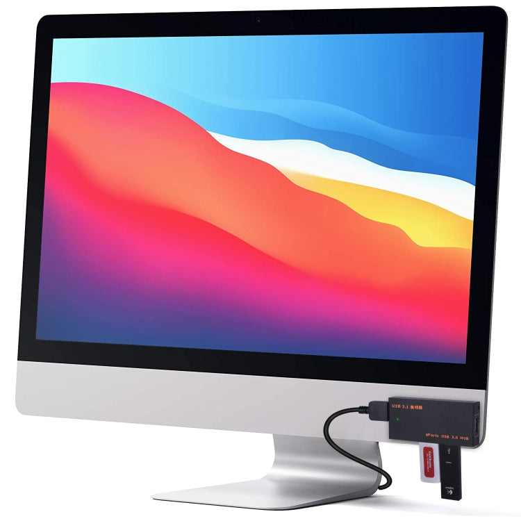4-in-1 USB 3.0 Hub for PC - Practical Gaming Accessory