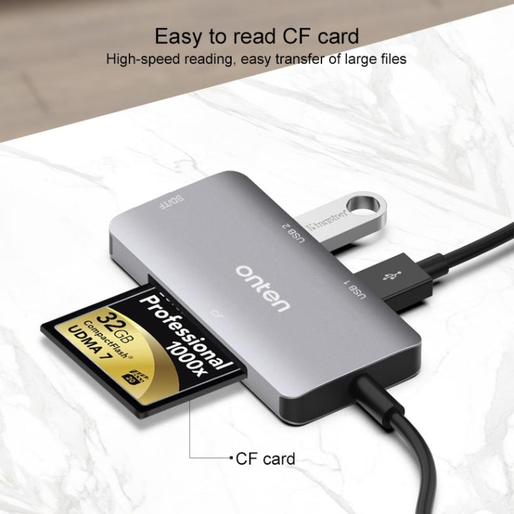 Lecteur de cartes USB 3.0 5 en 1 pour PC et gaming