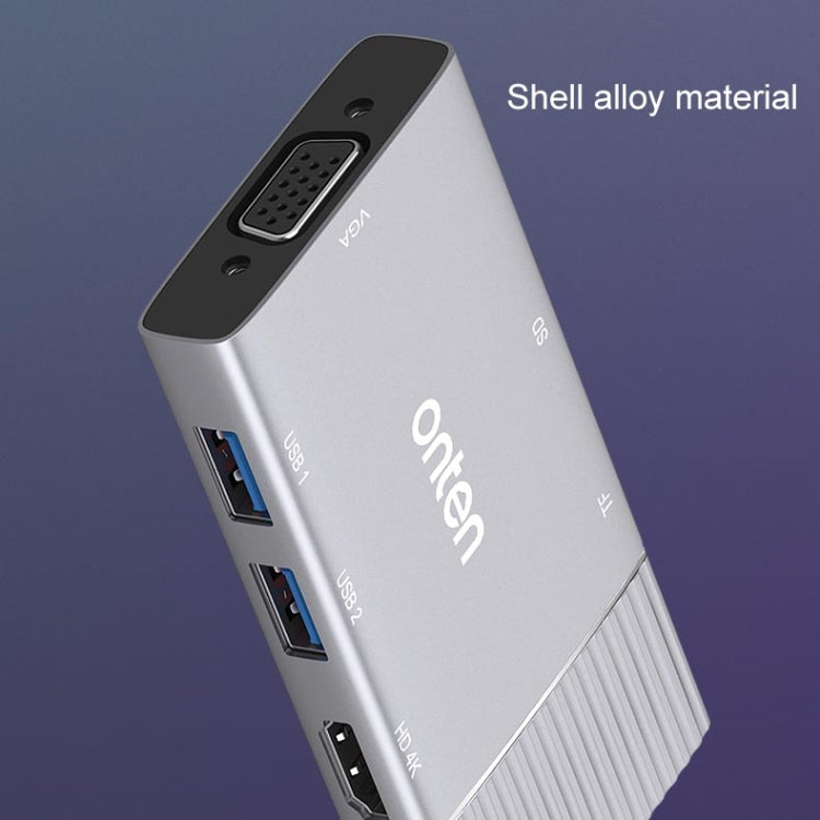 Hub multifonction USB 3.0 pour PC gaming - Onten 95113