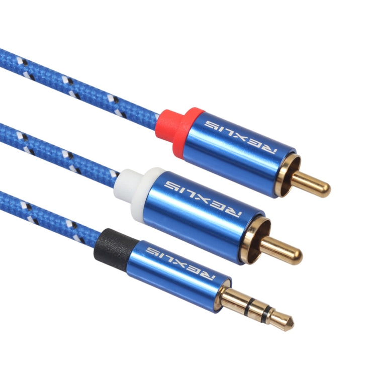 1m Gold-Plated 3.5mm to RCA Gaming Audio Cable