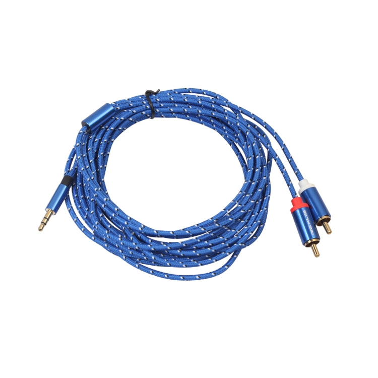 3.5mm to RCA Gold-Plated Audio Cable - 5m for Gaming PC