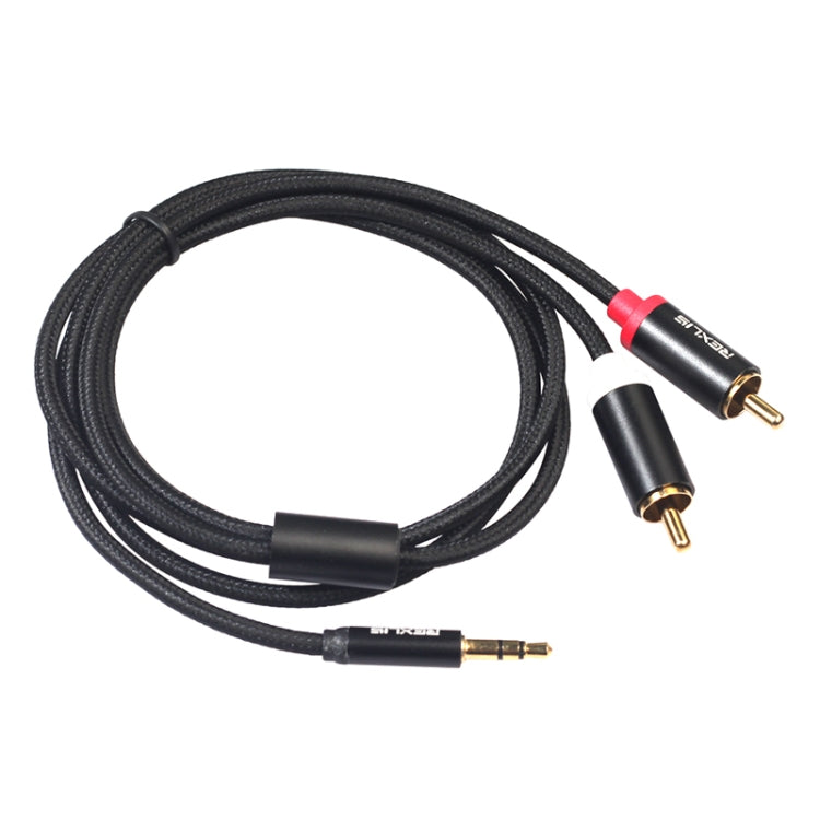 Câble audio 3,5 mm vers RCA plaqué or pour PC Gaming 1,8 m