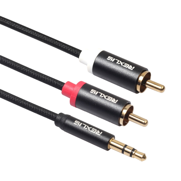 Gold-Plated 3.5mm to RCA Audio Cable - 5m for PC