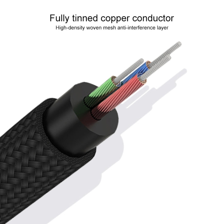 Gold-Plated 3.5mm to RCA Audio Cable - 5m for PC