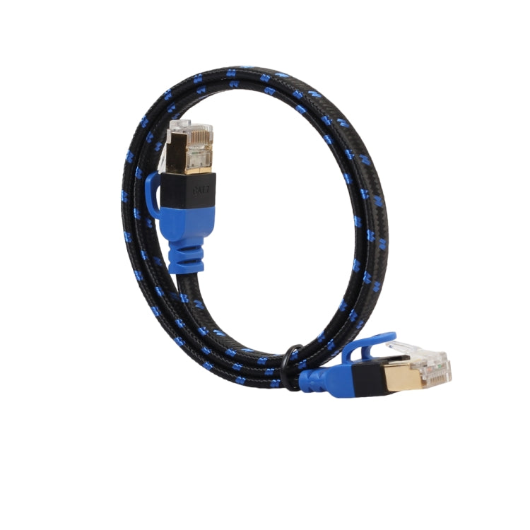 Câble réseau CAT7 plat 10 Gb/s pour PC et gaming - 0,5 m