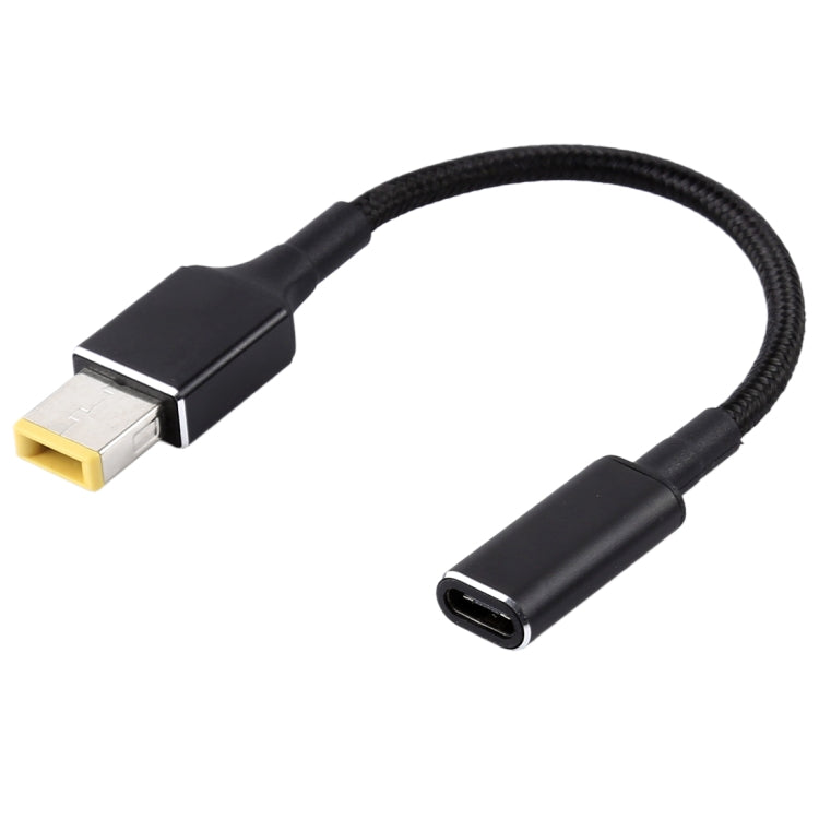 Adaptateur USB-C 100W pour PC Lenovo - Câble Tressé Nylon