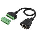 Adaptateur RJ45 Femelle 30 cm pour Gaming et PC