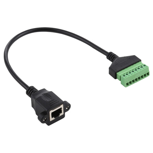 RJ45 Female Adapter 30 cm for Gaming and PC
