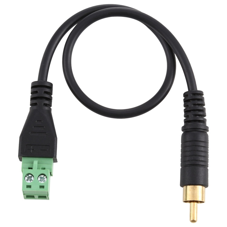 30cm Gold-Plated RCA Cable for Solderless PC and Gaming