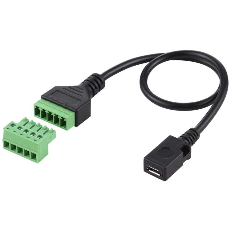 Adaptateur Micro USB femelle 5 broches - Câble 30 cm Gaming