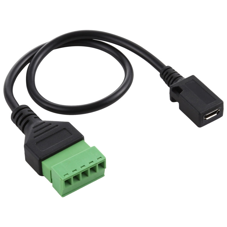 Adaptateur Micro USB femelle 5 broches - Câble 30 cm Gaming