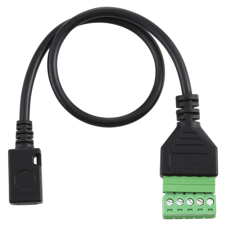 Adaptateur Micro USB femelle 5 broches - Câble 30 cm Gaming