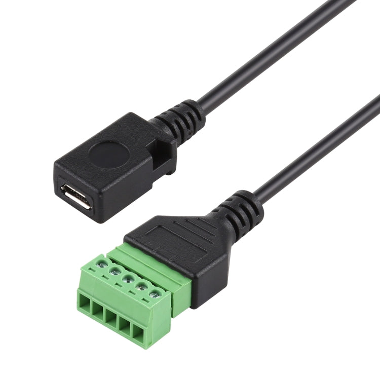 Adaptateur Micro USB femelle 5 broches - Câble 30 cm Gaming