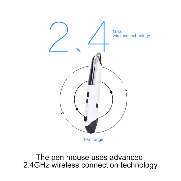 Souris Gaming Sans Fil PR-08 : 6 Touches et Fonction Laser