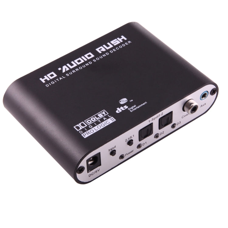 Audio 5.1 DTS/AC3 to Analog Converter for PC