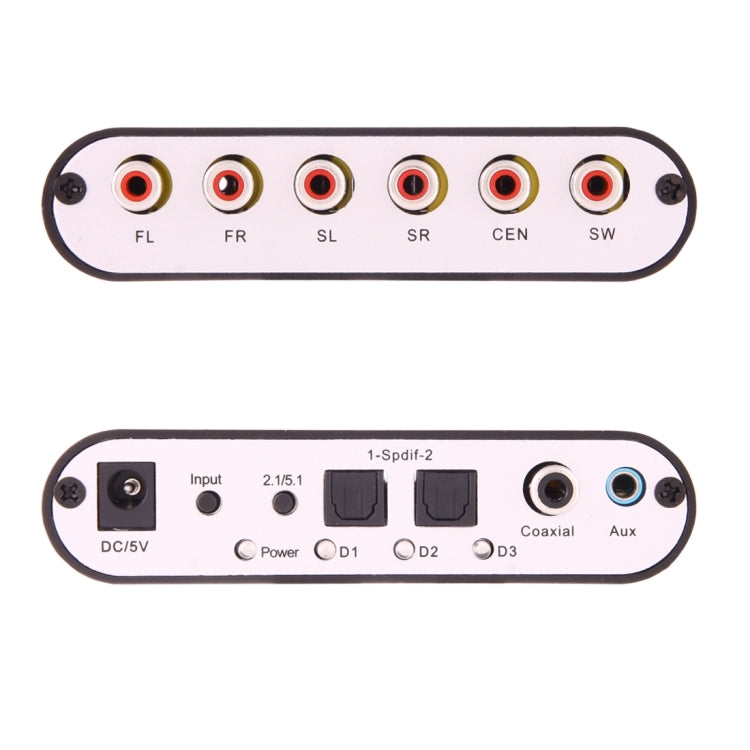 Audio 5.1 DTS/AC3 to Analog Converter for PC