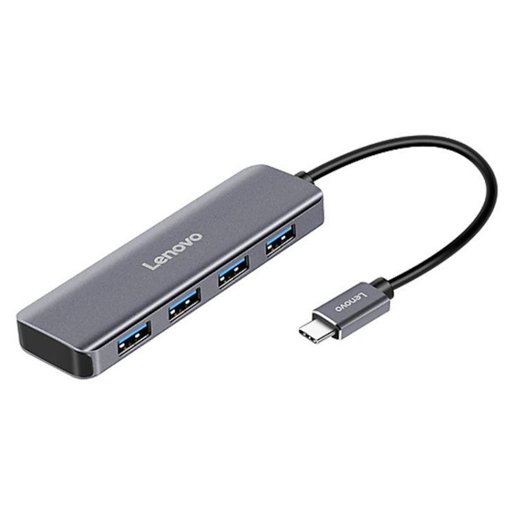 Hub Lenovo C04 Type-C 4 en 1 pour PC et accessoires gaming