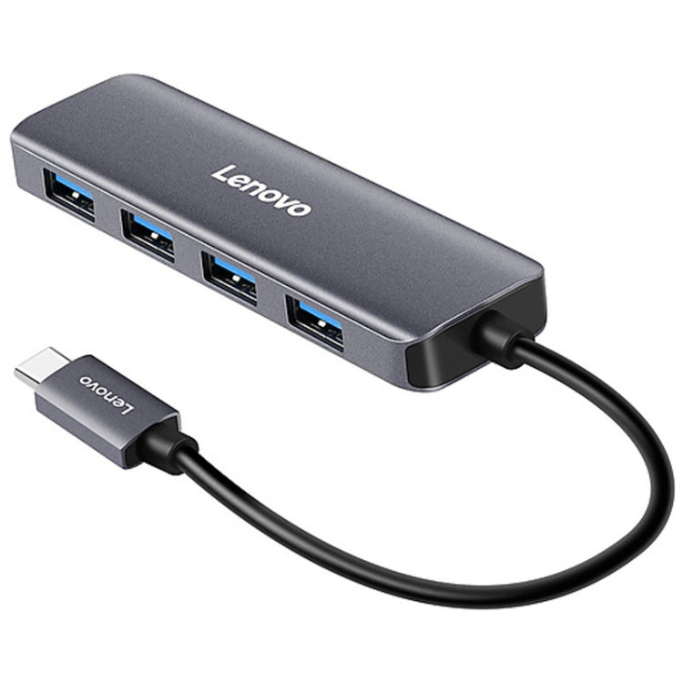 Hub Lenovo C04 Type-C 4 en 1 pour PC et accessoires gaming