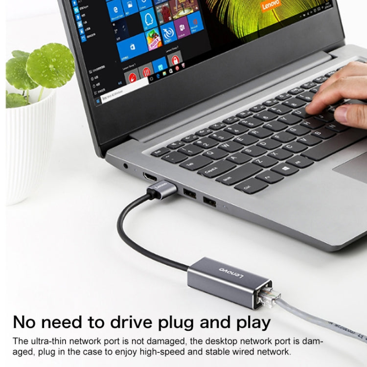 Convertisseur Ethernet Lenovo F1-C01 Type-C pour PC Gaming
