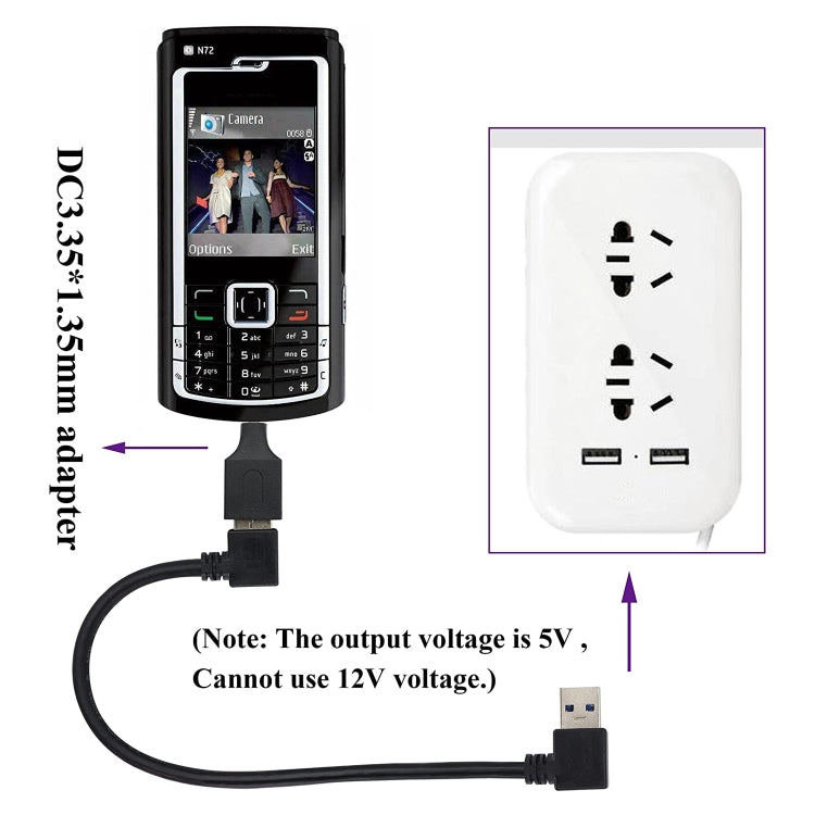 Adaptateur USB Femelle 3,5 x 1,35 mm pour Gaming PC