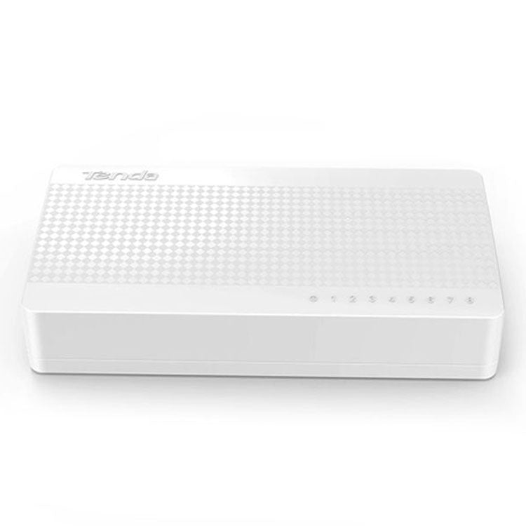 Switch Ethernet Tenda S108 8 ports pour PC gaming rapide