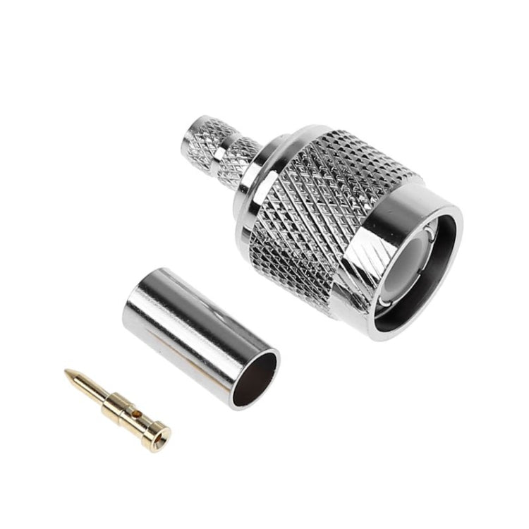 TNC Male RF Coaxial Connector for RG58 Cable - 10 pieces