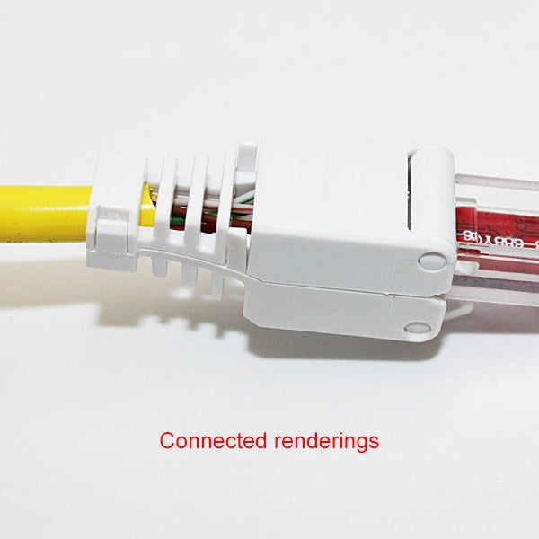 Connecteur RJ-45 Cat5e à sertir sans outil pour PC Gaming