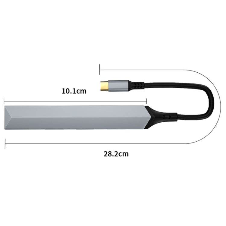 Adaptateur HUB USB-C 5 en 1 pour PC Gaming - V253