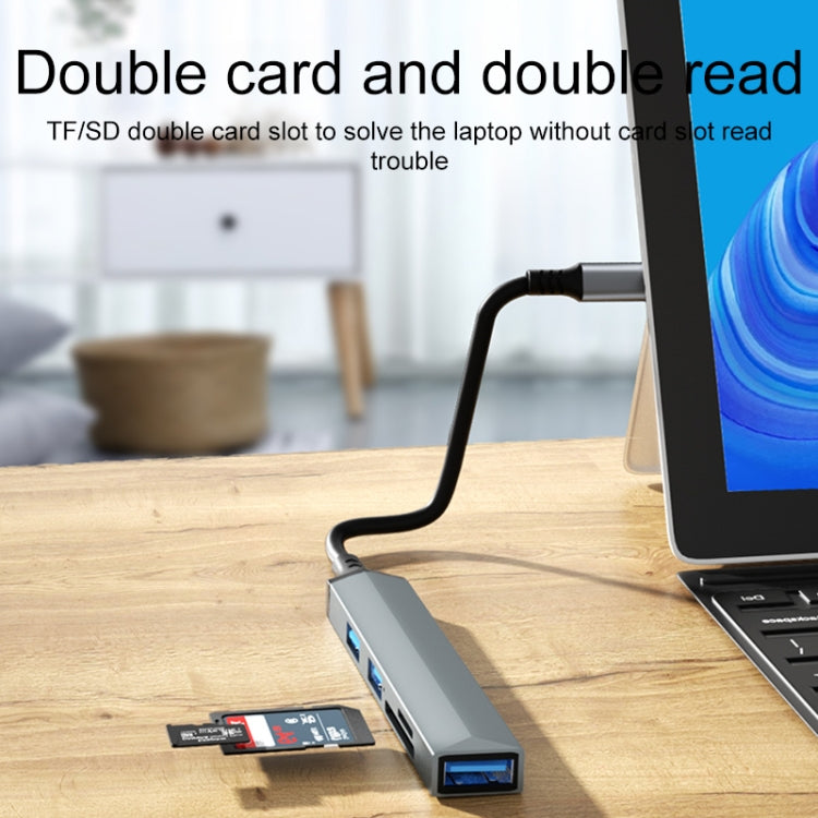 Adaptateur HUB USB-C 5 en 1 pour PC Gaming - V253