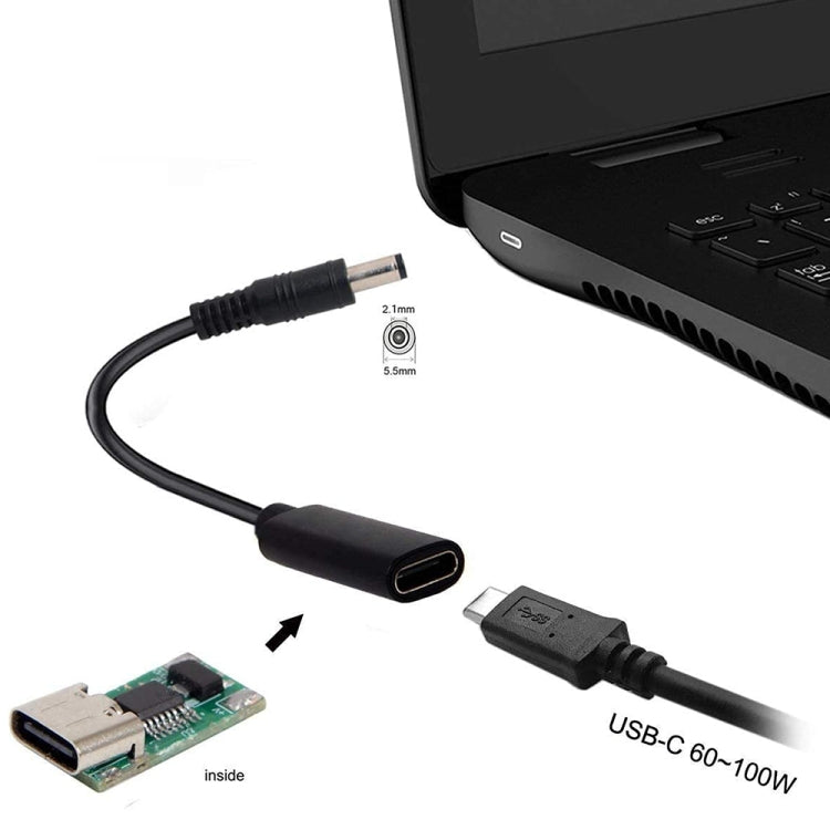 Câble USB-C vers 5,5 mm pour accessoires gaming PC