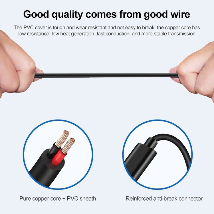 Câble USB-C vers 7,9 x 5,5 mm pour PC Gaming