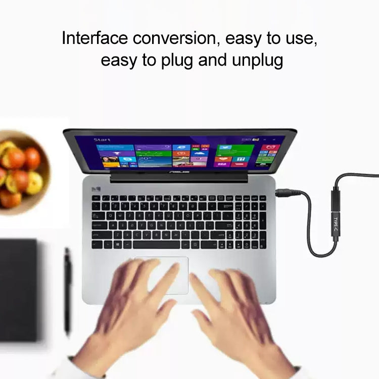 Câble USB-C vers 7,9 x 5,5 mm pour PC Gaming
