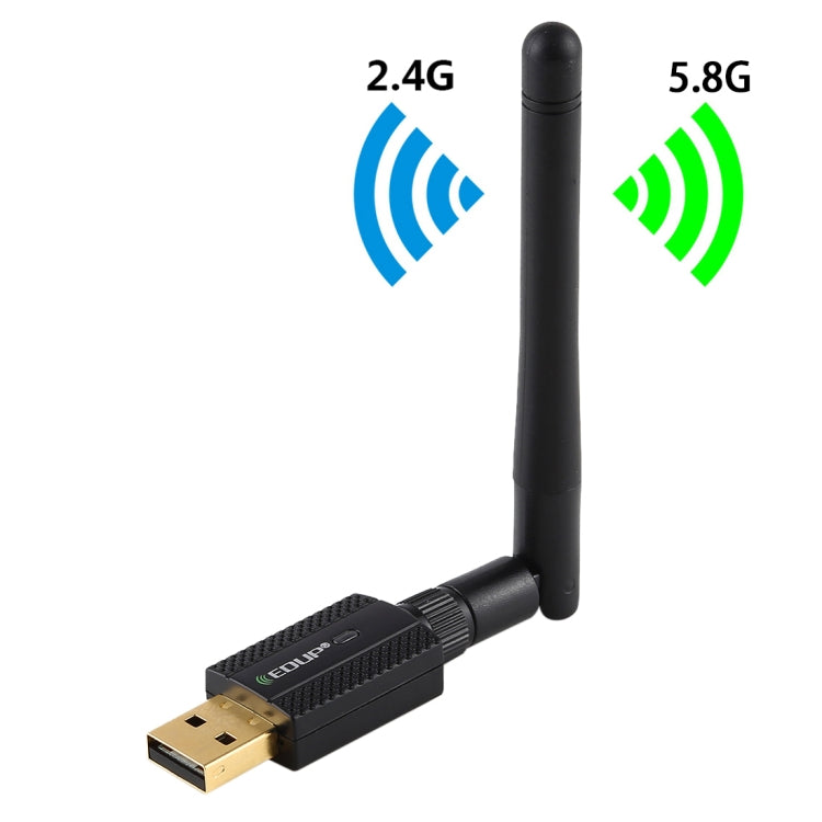 Adaptateur USB WiFi 600Mbps EDUP EP-AC1661 pour Gaming PC