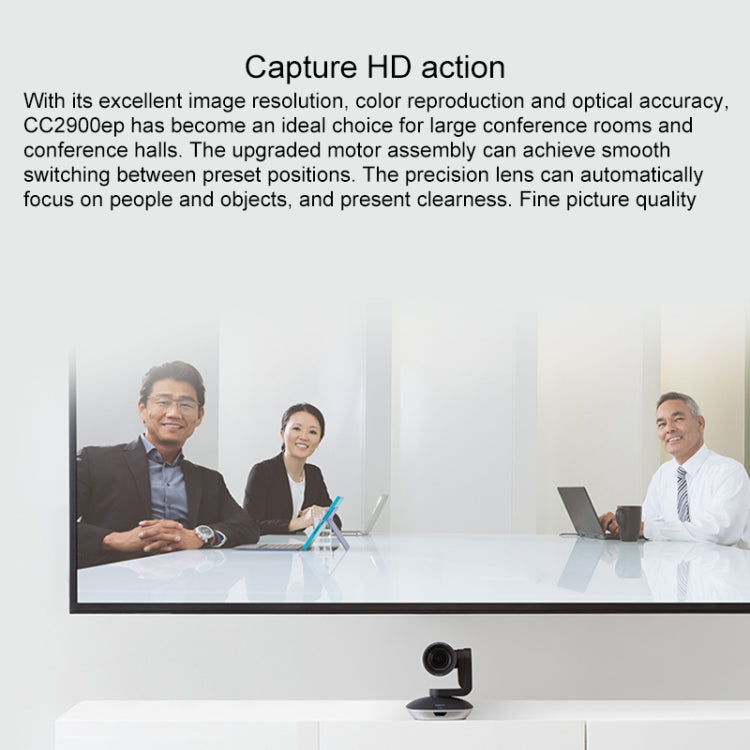 Caméra de conférence Logitech CC2900EP HD 1080P pour PC