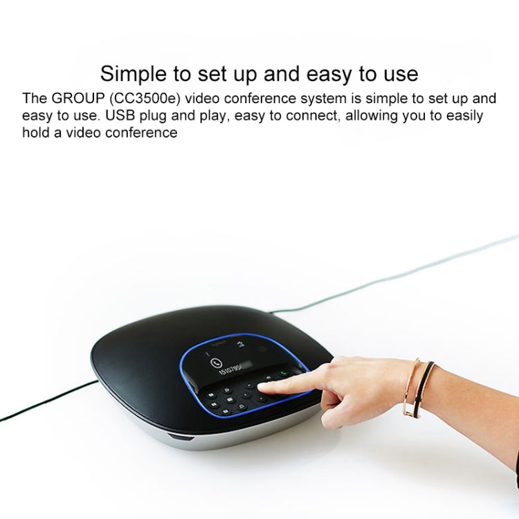 Caméra de téléconférence Logitech CC3500e HD pour PC