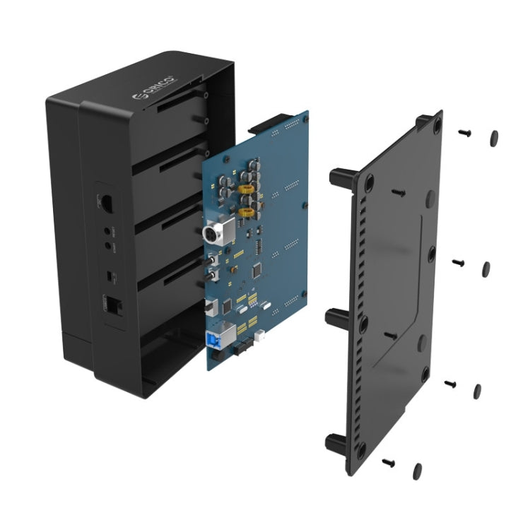 Boîtier de disque dur externe 4 baies USB 3.0 pour PC